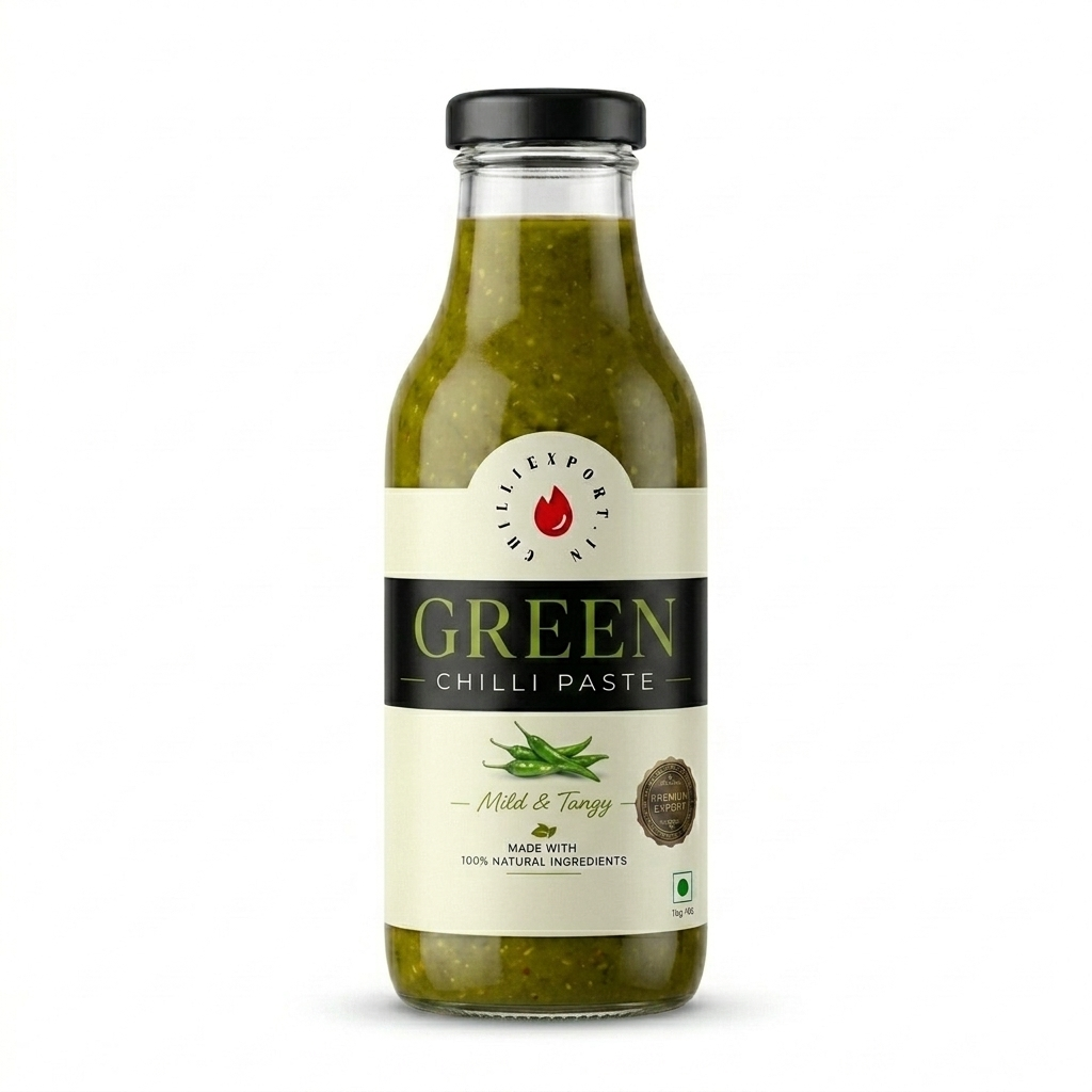 Chilli Paste Condiment Export Red Green from India
