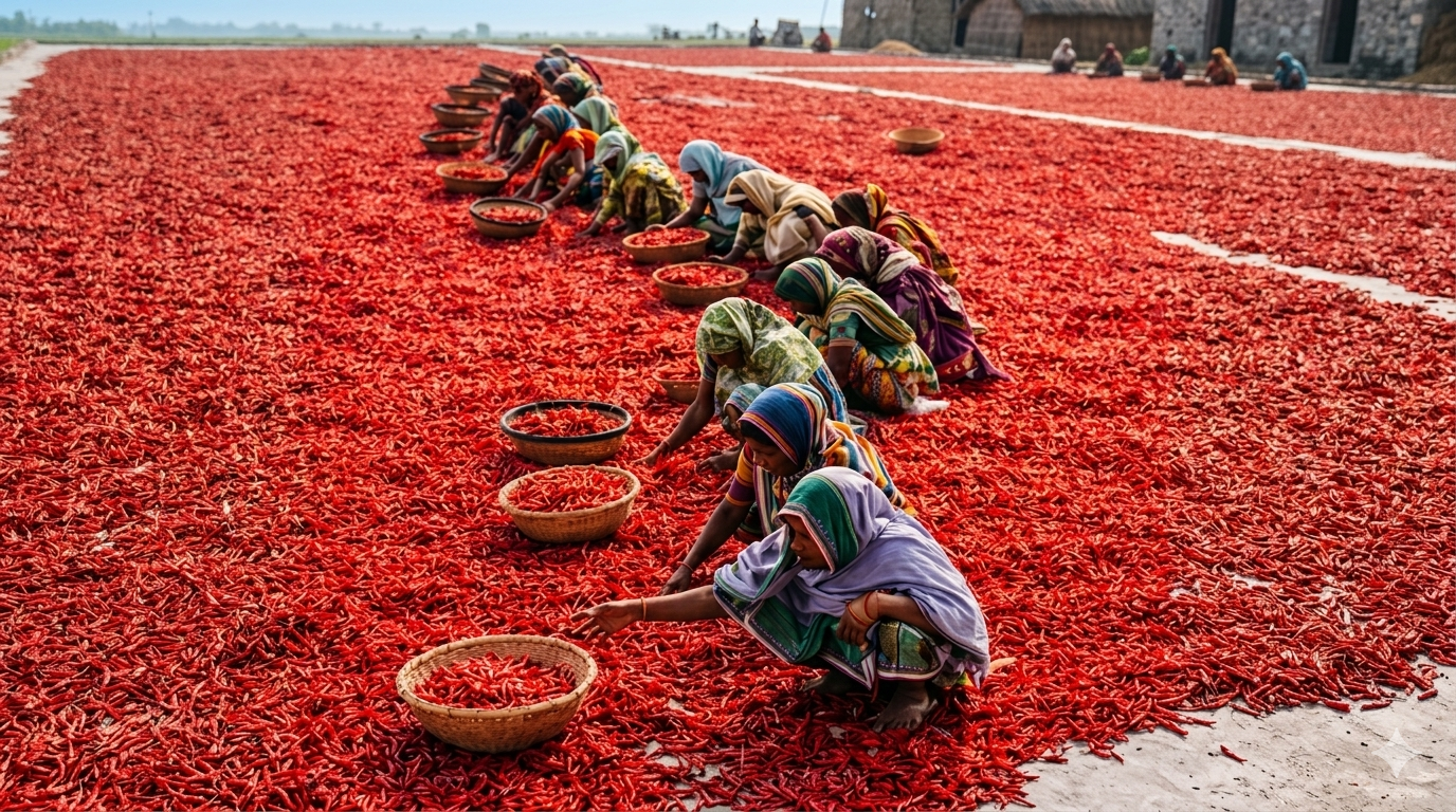 Chilli Processing Unit — Export Grade Quality Control