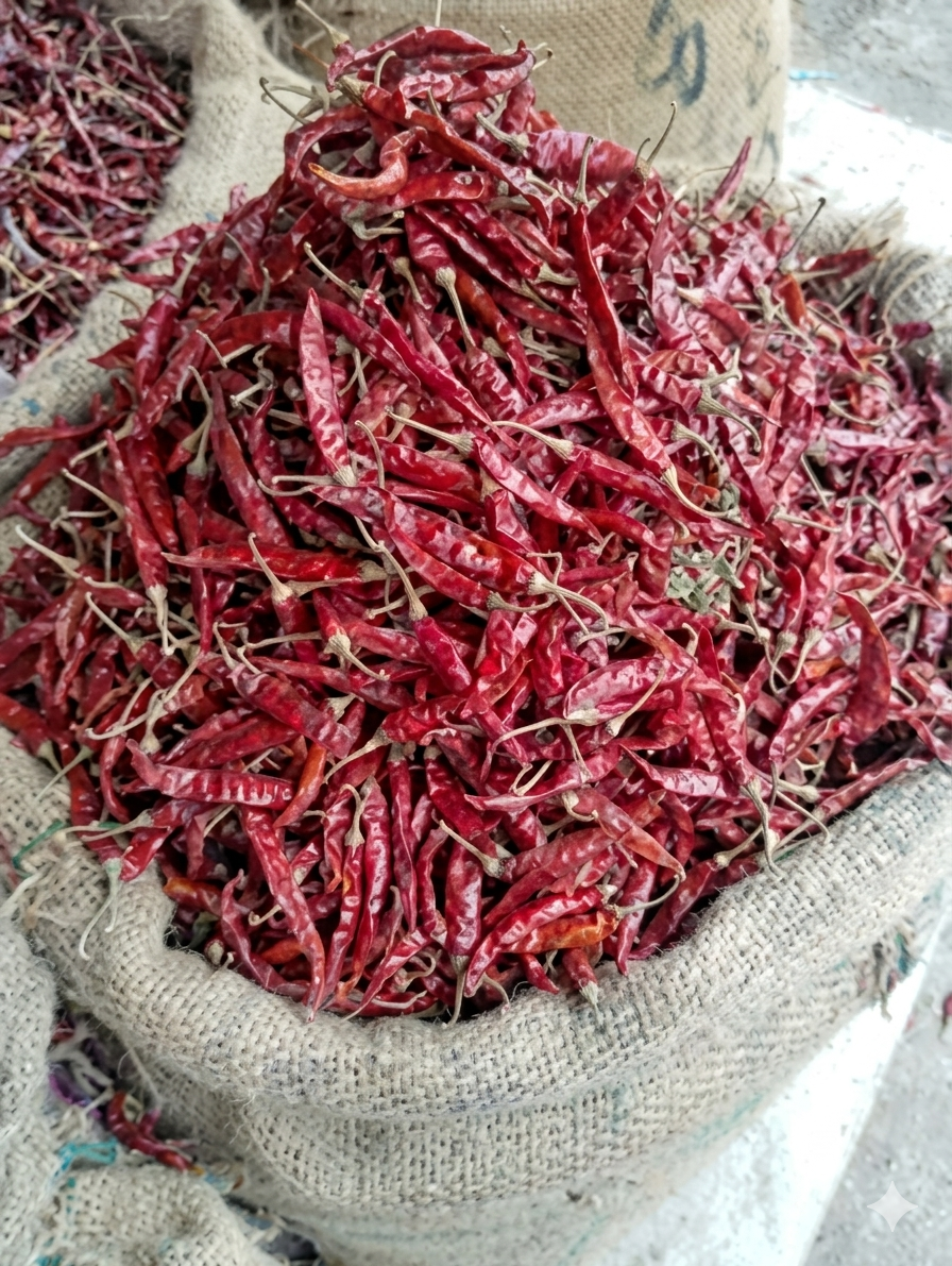 ENDO 5 Chilli Export Packaging Jute Bags