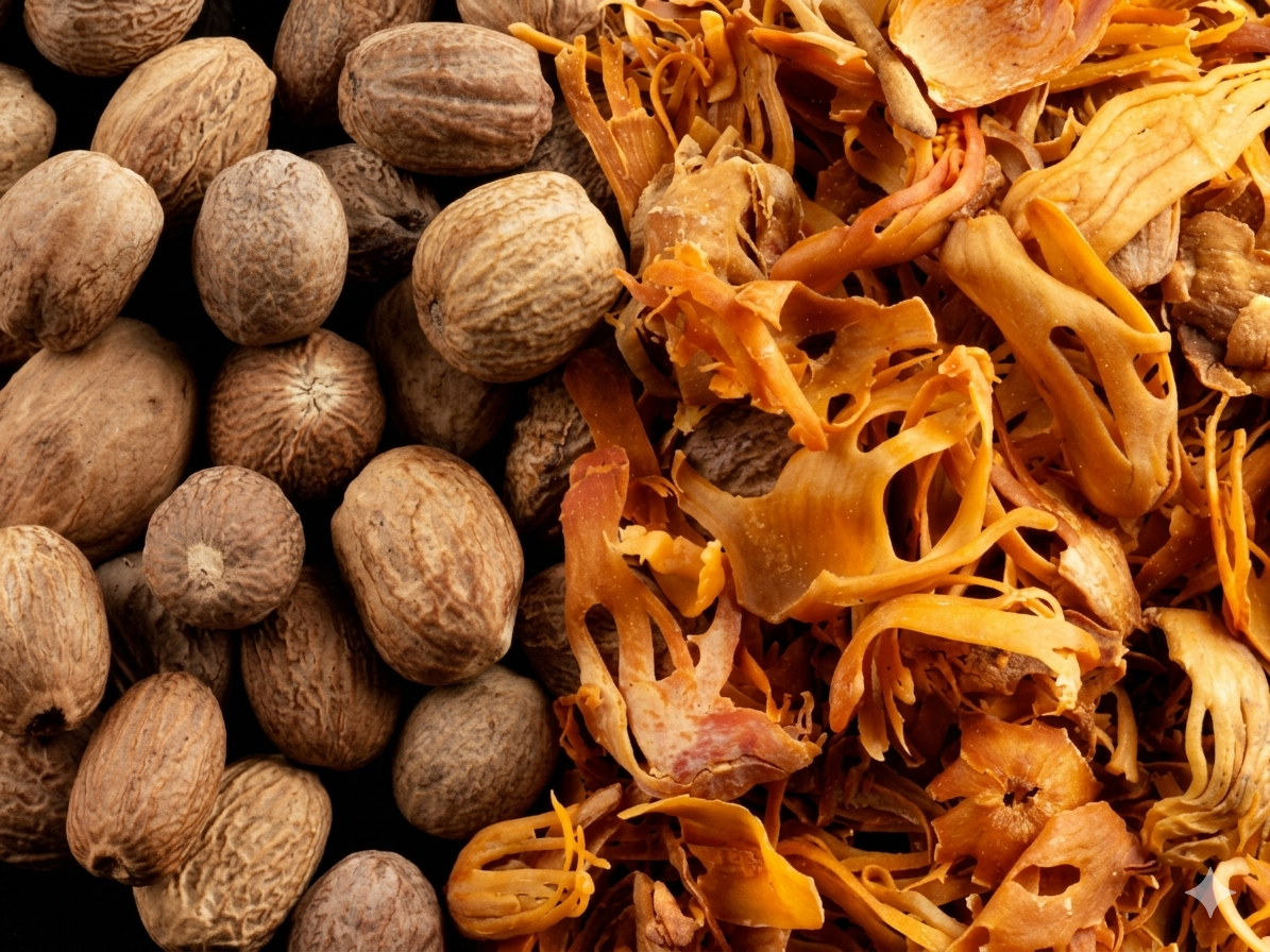 Indian Nutmeg and Mace — Whole and Ground Premium Export Grade