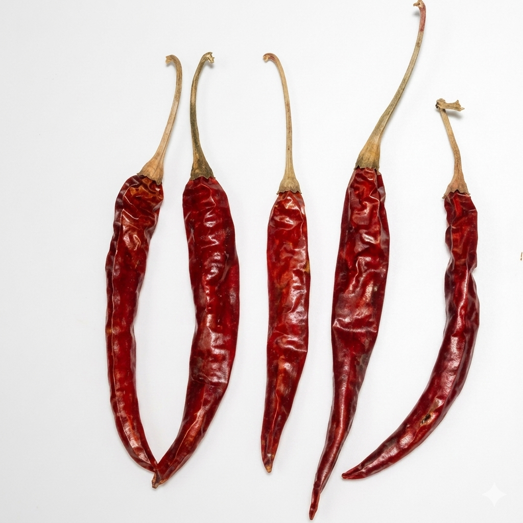 Teja Red Chillies Bulk Shipping Container